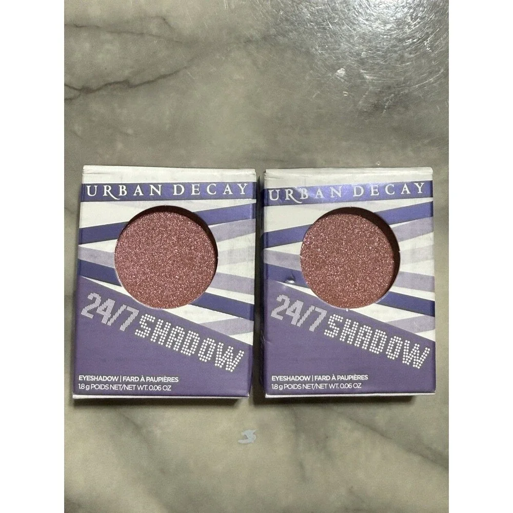 2 Urban Decay 24/7 Shadow Full Size- 1.8g/0.06oz Shade: BAD SEED New in Box